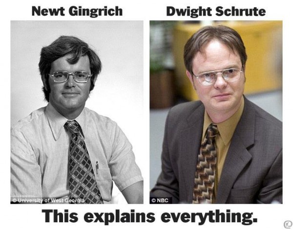 Newt Gingrich is obviously the man