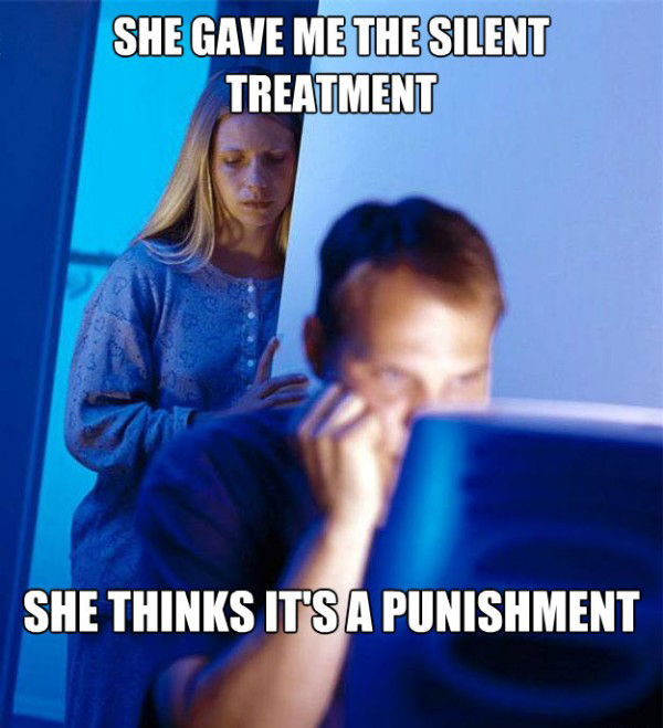 The Silent Treatment Isn't Punishment